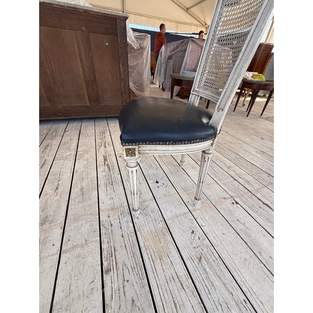 Fine 19th Century French Louis XVI Dining Chairs - Set of 6 For Sale - Image 6 of 12