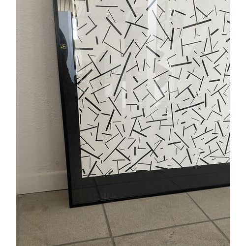 Bonetti, Postmodern Abstract Composition, 1980, Multiple Print on Paper For Sale - Image 4 of 8