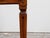 French Neoclassical Style 19th Century Wooden Table with Grey Veined Marble Top For Sale - Image 12 of 12