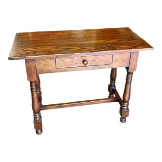 Kindel Country Farmhouse Style Console Table For Sale