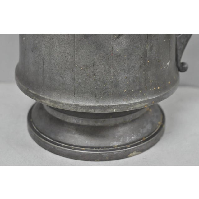 Antique Renaissance Reed & Barton Figural Silver Plated Coffee Water Pitcher For Sale - Image 9 of 18