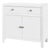 Nora 31 in. W Wood 1 Drawer 2 Door Accent Storage Cabinet, White For Sale