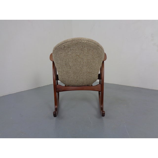 Teak Rocking Chair by Aage Christiansen for Erhardsen & Andersen, Denmark, 1960s For Sale - Image 14 of 18