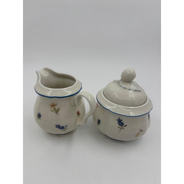 Ivory Vintage Breakfast Coffee Set from Seltmann Weiden, 1960s, Set of 21 For Sale - Image 8 of 18