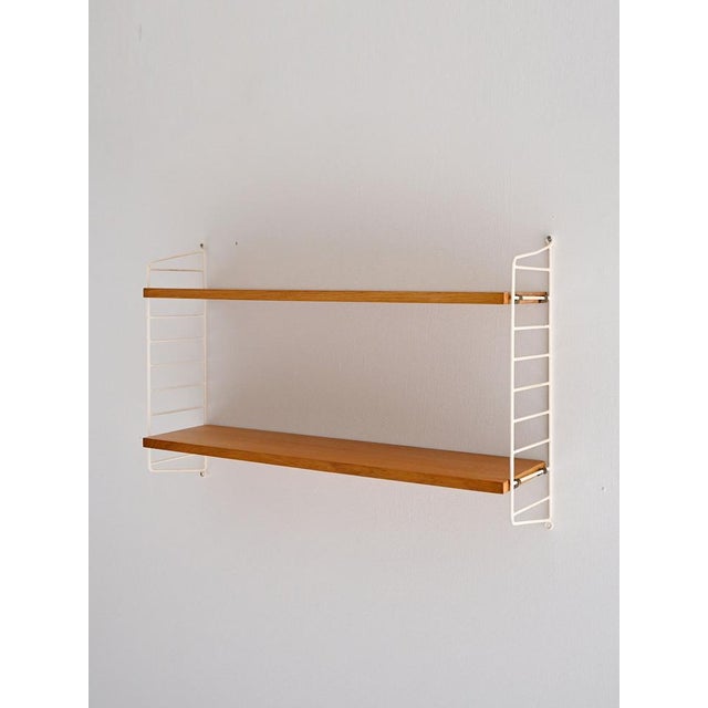 Vintage Oak Shelving Unit, 1960s For Sale - Image 4 of 9