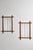 Wooden Faux Bamboo Mirrors, 1920s, Set of 2 For Sale - Image 6 of 6