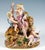 Excellent meissen porcelain group of the 19th century: depiction of the goddess kybele, the great phrygian mother of the...