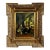Late 20th Century Biedermiere Style Framed Reproduction Painting of “Game of Chess” by German Artist Carl Herpfer For Sale