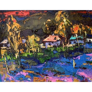 Oil Painting Night Has Come Oleksiy Ivanyuk For Sale