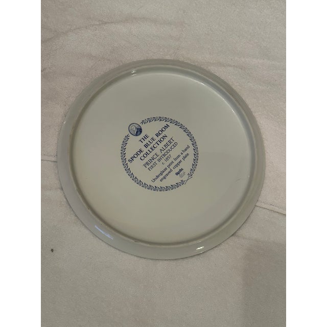 The Spode Blue Room Collection Porcelain Cake Plate Server, Prince Albert first Introduced in 1857 by Prince Albert....