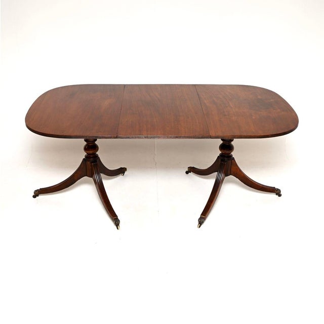 Antique Regency Extending Dining Table, 1900 For Sale - Image 4 of 9