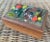 Mid 20th Century Mid Century Modern Fused Glass Wooden Trinket Box For Sale - Image 5 of 11