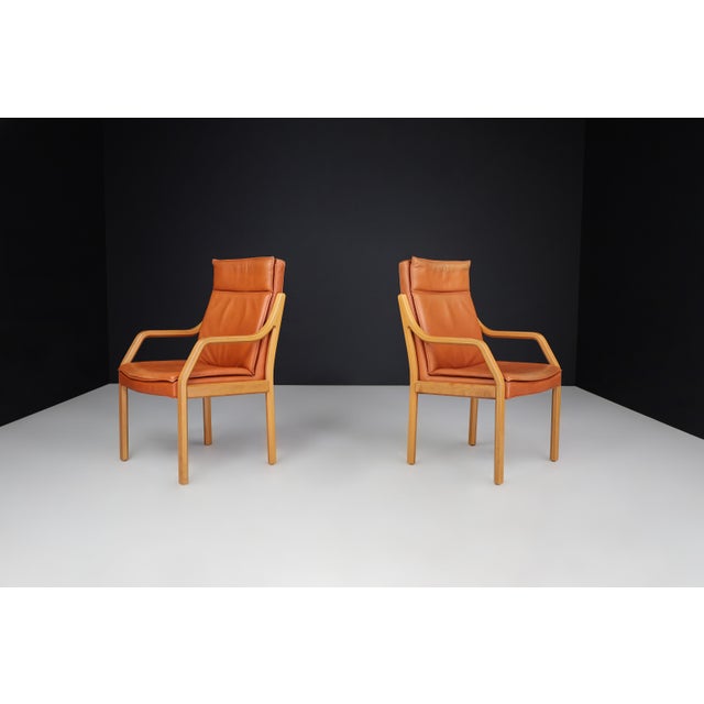Dining Room Chairs in Bentwood and Leather, Germany, 1970s, Set of 16 For Sale - Image 13 of 15
