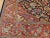 Vintage Kashan Area Rug, Handwoven Floral Pattern, Navy & Brick Red, 4’ X 6’ For Sale - Image 9 of 12
