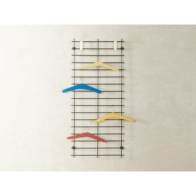 Coat Rack by Karl Fichtel for Drahtwerke Erlau, 1960s For Sale - Image 3 of 8