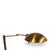 Metal Brass-Colored Dimmable and Height-Adjustable Holtkötter 6352/1-3 Table Lamp, 1960 For Sale - Image 7 of 18