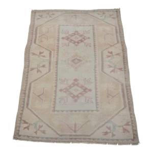 Oushak Small Anatolian Wool Rug