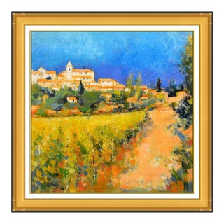 Mid 20th Century Fields of Provence, Pierre Neveu For Sale