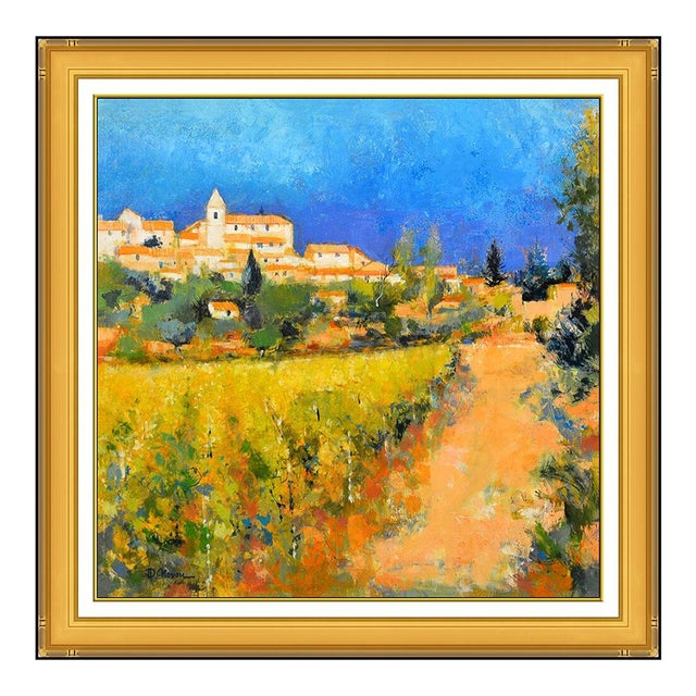 Mid 20th Century Fields of Provence, Pierre Neveu For Sale