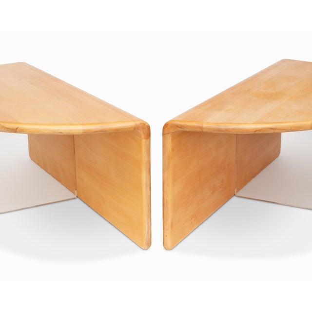 Vintage Solid Maple and Lucite Coffee Table by Gerald McCabe For Sale - Image 11 of 11