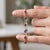 Elevate your everyday elegance with this exquisite gemstone station bracelet. Crafted with meticulous attention to detail,...