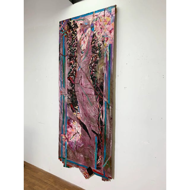 D. 1982 Terence La Noue Large Post Modern Painting Titled "Havasu Iv" For Sale - Image 4 of 13