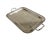 Contemporary Large Vintage Silver Plate Serving Tray With Handles. Vvg, 11.5” X 18.5” For Sale - Image 3 of 9