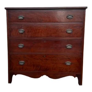 19th Century Antique Cherry Hepplewhite Chest