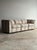 Vintage sectional sofa with a pillow-top back and arm rail. Three individual pieces allow flexible configurations...