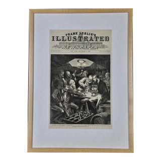 "Inspection Tour in the Wine Vaults", 1876 Philadelphia Centennial Exposition, 1876 For Sale