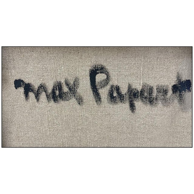 Textile 1970s La Vie en Rose, Max Papart For Sale - Image 7 of 7
