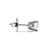 Early 21st Century Unisex 14k White Gold 4 Prong Push Back 1.60ct Round Diamond Stud Earrings, A Pair For Sale - Image 5 of 8