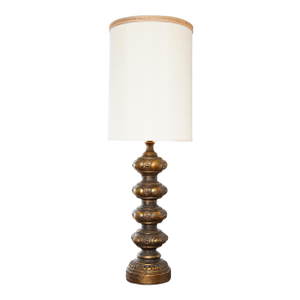 Brutalist Table Lamp by Feldman