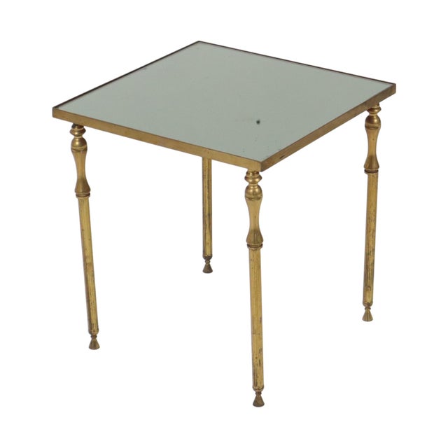 Brass Side Table from Maison Jansen, France, 1960s For Sale - Image 6 of 18