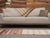 1970s 1970s Vintage Handmade Wool Cotton White Beige Kilim Runner Rug For Sale - Image 5 of 11