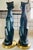 Pair of Mid Century Cubist Cats on Brass Base For Sale - Image 9 of 11