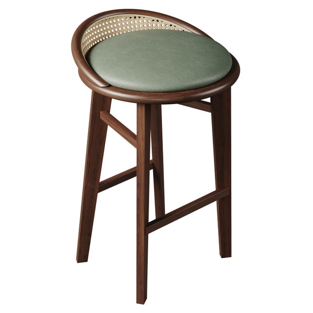 Brummell Bar Stool by Wood Tailors Club For Sale - Image 11 of 11