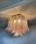 Pink Murano Petal Ceiling Lamp, 1990s For Sale - Image 8 of 12