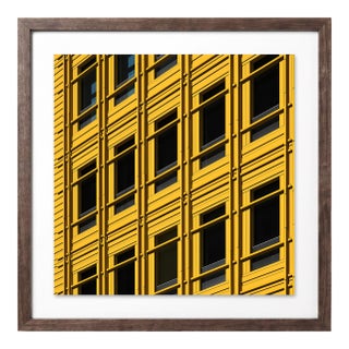 “Central Saint Giles 06” Giclee Archival Pigment Print 18x18 Framed in Walnut For Sale