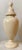 Nice and large drageoir in opaline rice paste dating from the Napoleon III period. This vase is made of molded glass,...