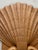 Metal Vintage Coastal Hollywood Regency Scallop Shell Towel Rings Hardware, a Pair For Sale - Image 7 of 9