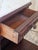Antique French 1920s Marble Top Nightstand Mahogany Bedside Cabinet For Sale - Image 10 of 18