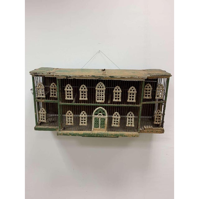Antique Architectural Bird Cage For Sale - Image 17 of 17