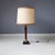 Black Vintage Marble and Faux Bois Table Lamp, 1960s For Sale - Image 8 of 8