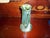 Antique Art Nouveau Lotze Green Art Glass Hand Blown Vase Attributed For Sale - Image 4 of 6