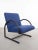 Blue Circle Lounge Chair by Hennie de Jong for Mazairac & Boonzaaijer, 1980s For Sale - Image 8 of 8