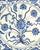 Chinese Blue and White Lotus Flower Motif Porcelain Charger, blue six character Yonzheng Dynasty style mark to underside....