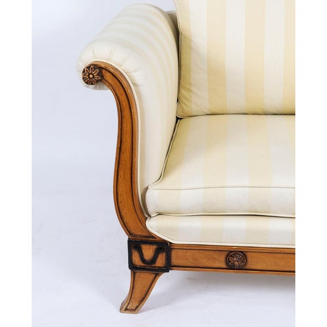 Vintage Biedermeier Revival Birchwood Armchairs from Fratelli Boffi, 20th Century, Set of 2 For Sale - Image 5 of 18