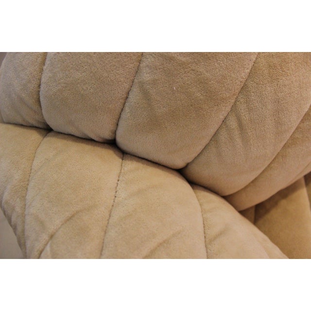 For your consideration is a set of 2 beige Loveseats by Harvey Probber. In excellent condition. The dimensions of the two...