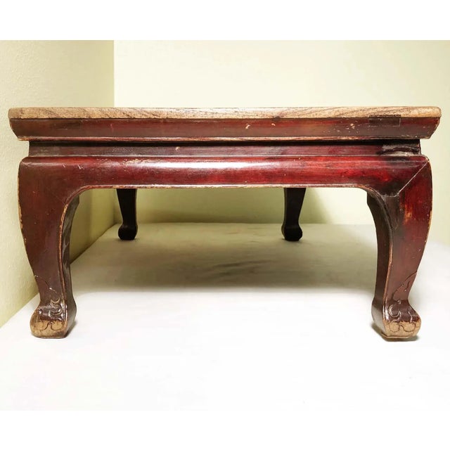 Early 19th Century Antique Chinese Ming Kang Table/Coffee Table; Circa 1800-1849 For Sale - Image 5 of 6